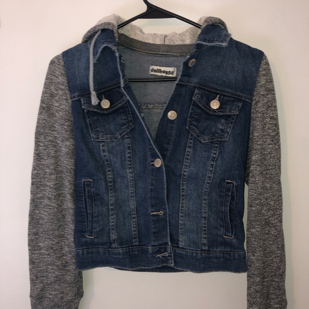 Cropped Jean Jacket